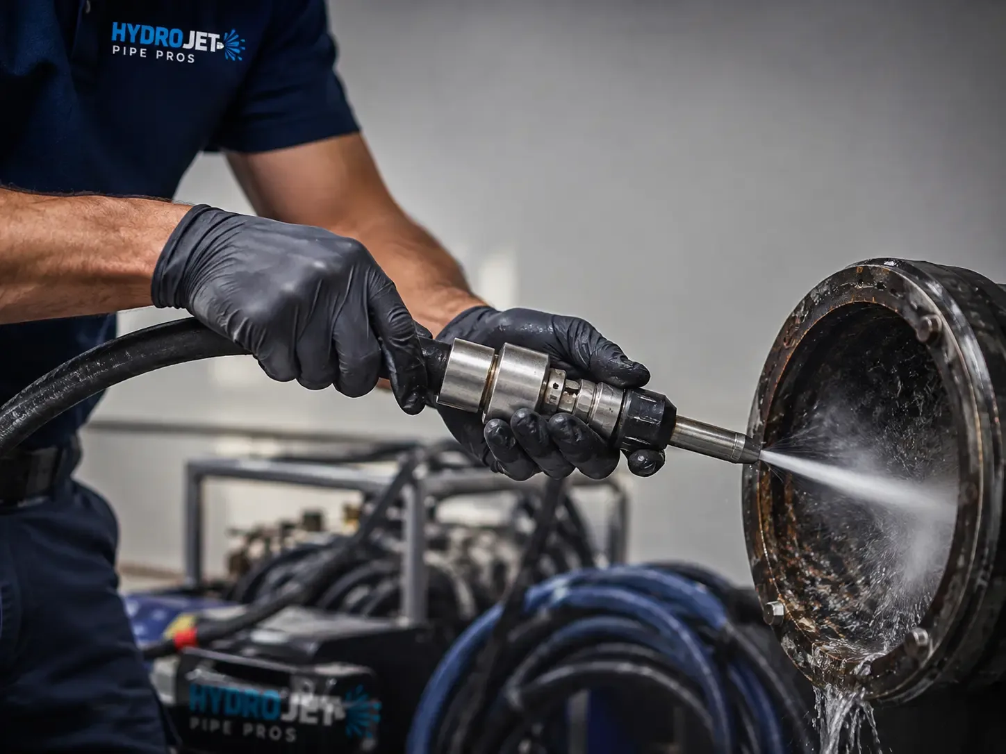 Hydro Jet Pipe Descaling in Carpinteria, CA